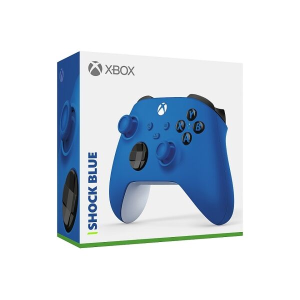 microsoft xbox serie x/s wireless controller shock blue