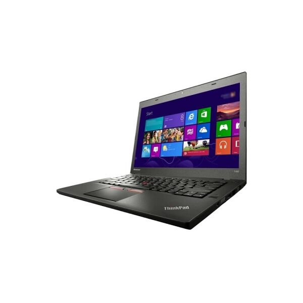 lenovo notebook thinkpad t450 intel core i5-5300u 14 8gb 256gb ssd window...