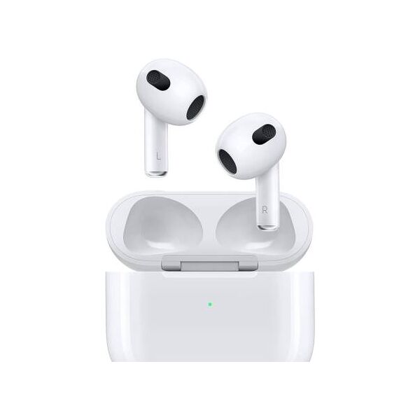 apple auricolari airpods 3 2022 +custodia ric. lightning mpny3zm/a