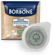 Borbone box cialde 44mm miscela blu 100pz