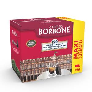 Borbone capsule comp. a modo mio miscela decisa (nera) 120pz