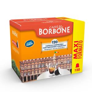 Borbone capsule comp. nespresso miscela nobile (blu) 120pz