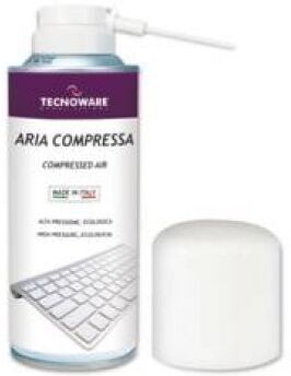 tecnoware bomboletta aria compressa spray 400ml (foe17302)