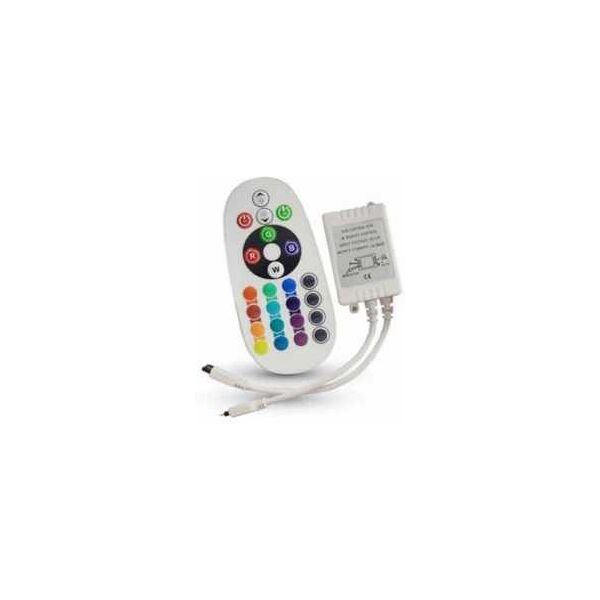 v-tac controller infrarosso ir vt-2472 per striscia led strip rgb con tel...