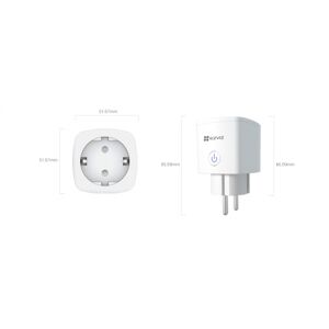Ezviz ez-cs-t30-10a-eu smart plug 2.4ghz wifi energy saving
