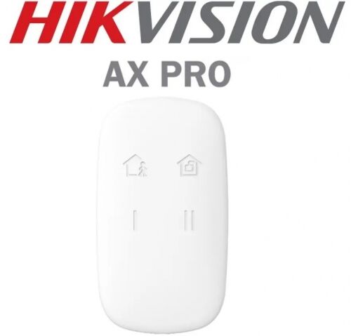 Hikvision ax pro ds-pkf1-we telecomando via radio 4 tasti rolling c...