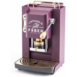 Faber Macchina da caffe' a cialde pro deluxe violet