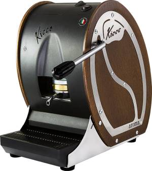 Aroma kicco legno macchina da caffè cialde 44mm mogano