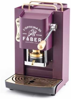 Faber Macchina da caffe' a cialde pro deluxe violet