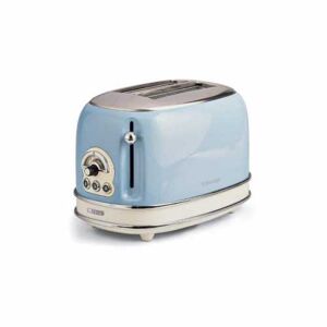 ariete tostapane vintage style ari155 blu