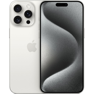 Apple Iphone 15 pro max 256 gb titanio bianco no brand eu