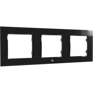 Cornice da parete Shelly 3 colori nero