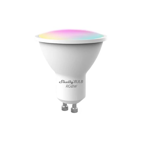 shelly · plug & play · duo rgbw gu10 · lampada led · wlan