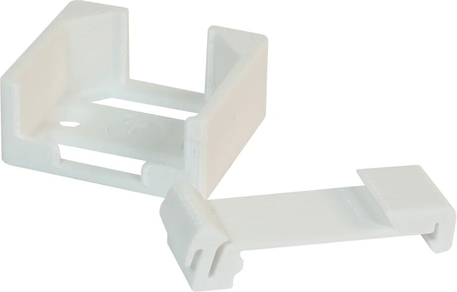 Shelly Zubehör Accessori Shelly / Supporto combinabile da muro/binario per Shelly 1L/Dimmer2/RGBW2 - muro e binario