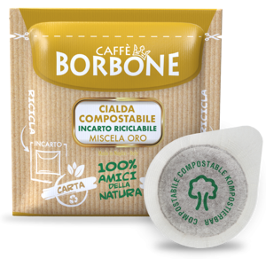 Caffè Borbone Miscela ORO Cialde Filtro carta ESE 44 mm