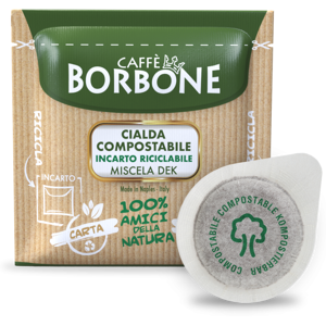 Caffè Borbone Miscela Decaffeinata Cialde Filtro carta ESE 44 mm