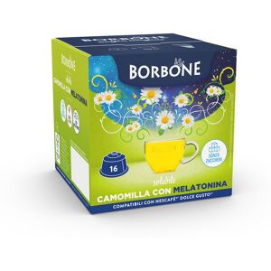 caffè borbone camomilla e melatonina capsule compatibili dolce gusto : confezione da capsule 16 capsule