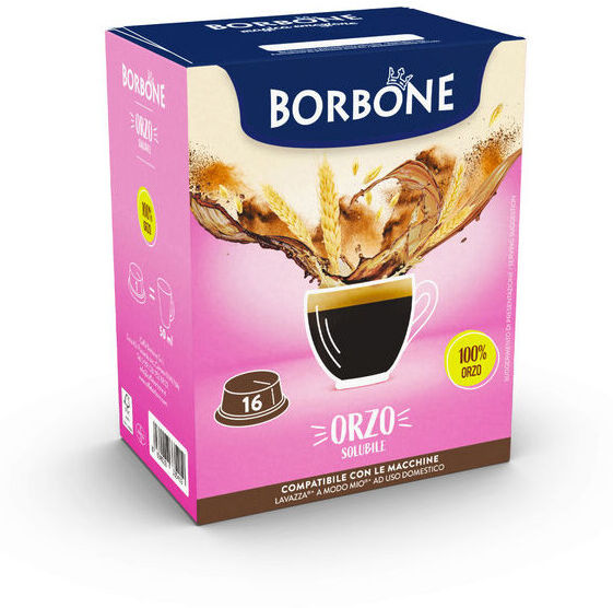 Caffè Borbone ORZO Capsule Compatibili A Modo Mio : Confezione da Capsule 16 Capsule