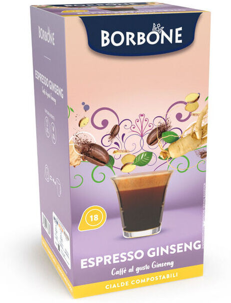 Caffè Borbone GINSENG Cialde ESE 44mm : Confezione da Cialde 18 Cialde