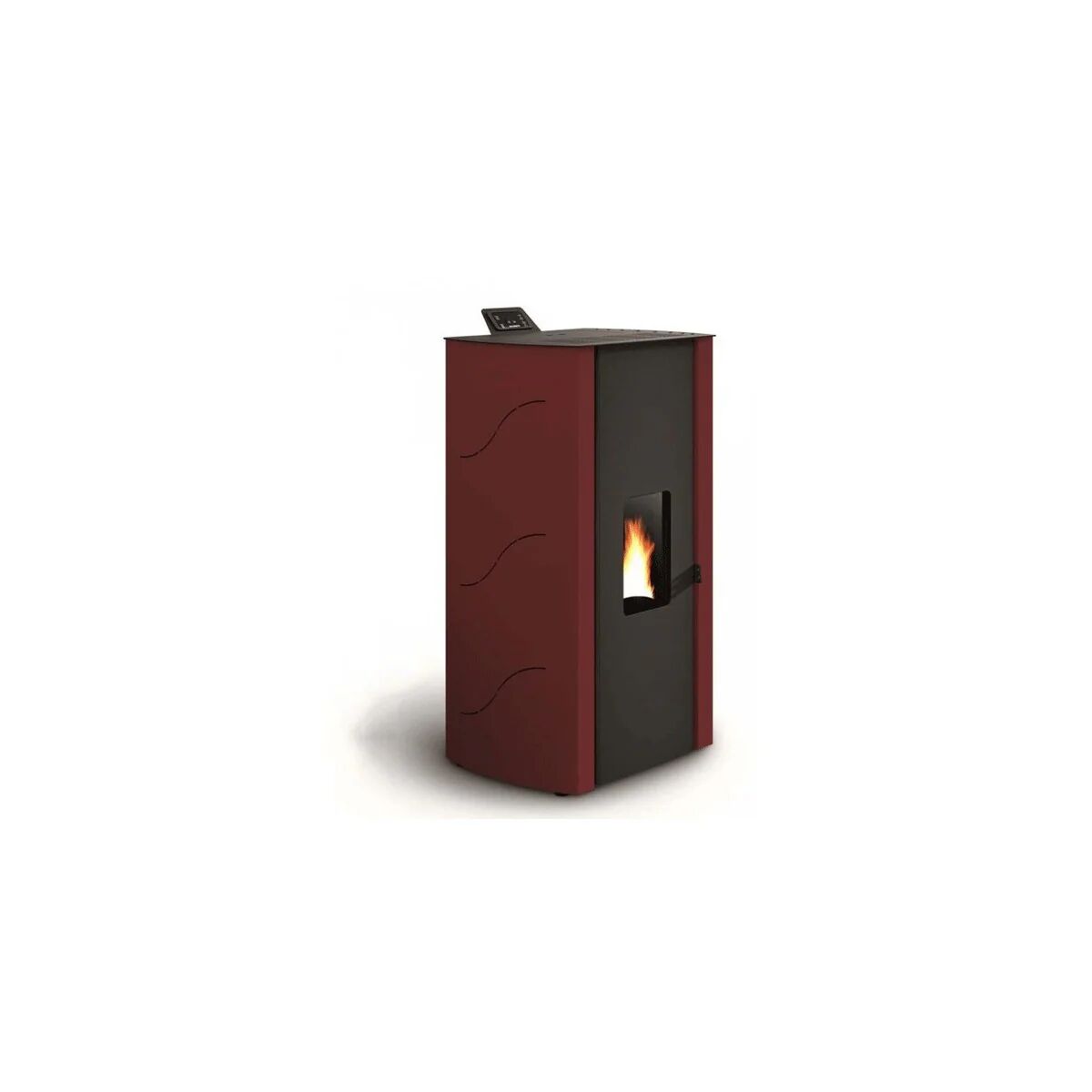 Stufa A Pellet Aria Palazzetti Ecofire Malu Rossa 8,2 Kw Con Modalita' Silent (805802530)