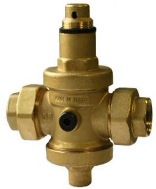 Riduttore Di Pressione Per Acqua Malgorani Eurobrass 146 Ff Pn25 1/2" Bocchettonato In Ottone (146.12.00)