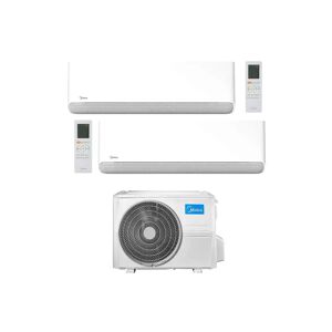 Condizionatore Midea Breezeless E Dual Split 9000+12000 Btu Inverter R32 M2Oe-18Hfn8-Q A++ Wifi (M2OE-18HFN8-Q 9+12)