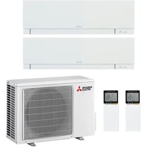 Condizionatore Mitsubishi Kirigamine Zen Dual Split 9000+12000 Btu Inverter R32 Mxz-2F42Vf A+++ Wifi (MXZ-2F42VF 9+12)