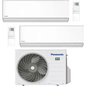 Condizionatore Panasonic Etherea Z Dual Split 9000+18000 Btu Inverter Cu-2Z50Tbe A+++ Wifi (ETHEREA Z CU-2Z50TBE 9+18)