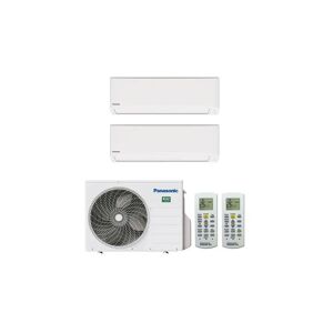 Condizionatore Panasonic Tz Dual Split 9000+9000 Btu Inverter R32 Cu-2Tz50Tbe A++/A+ (TZ CU-2TZ50TBE 9+9)