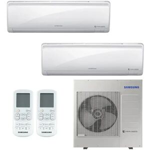 Condizionatore Samsung Maldives Dual Split 18000+24000 Btu Inverter R32 Aj100 A++/A+ (MALDIVES AJ100R 18+24)