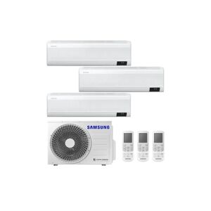 Condizionatore Samsung Windfree Avant Trial Split 7000+7000+12000 Btu Inverter R32 Aj052 A++/A+ Wifi (Windfree AVANT AJ052T 7+7+12)