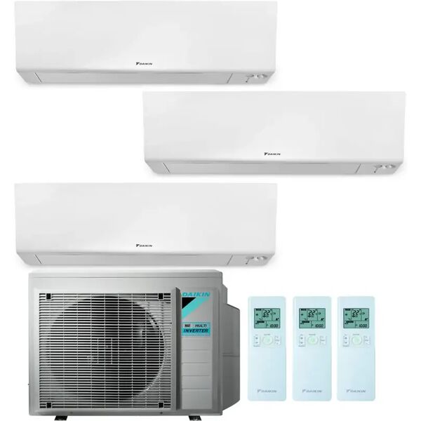 condizionatore daikin perfera trial split 12000+12000+12000 btu inverter r32 3mxm68n a++/a+ wifi (perfera 3mxm68n 12+12+12)