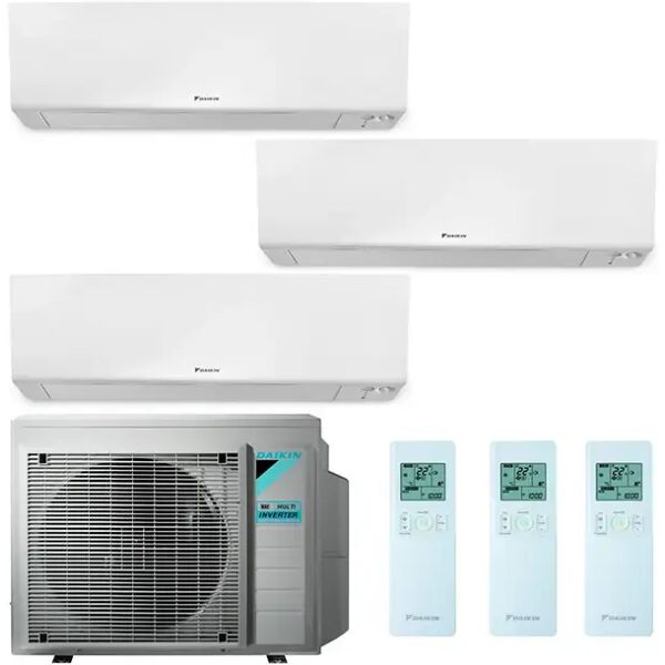 condizionatore daikin perfera trial split 7000+9000+12000 btu inverter r32 3mxm68n a++/a+ wifi (perfera 3mxm68n 7+9+12)