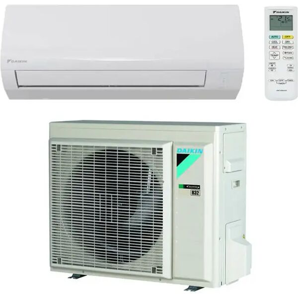 condizionatore daikin sensira ftxf25e monosplit 9000 btu inverter r32 (rxf25e5v1b+ftxf25e5v1b)