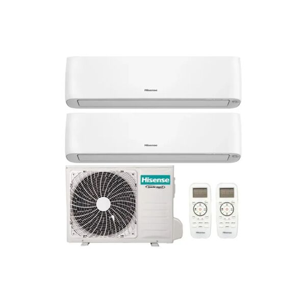 condizionatore hisense energy pro plus dual split 12000+12000 btu inverter r32 3amw62u4rjc a++ wifi (3amw62u4rjc 12+12)