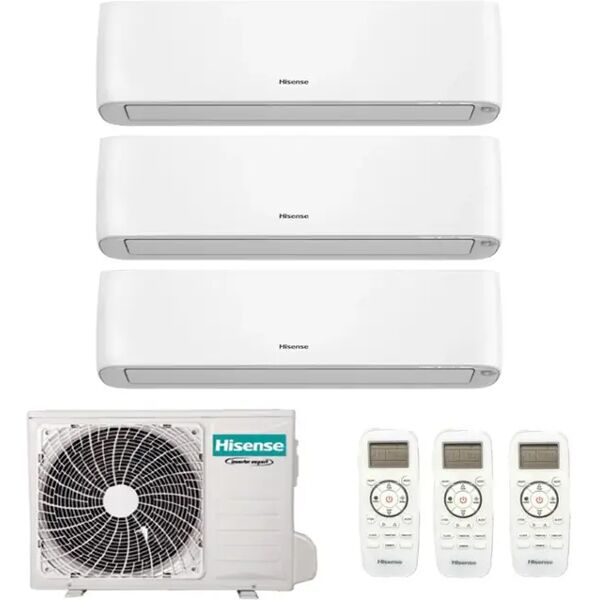 condizionatore hisense energy pro plus trial split 9000+9000+12000 btu inverter r32 3amw52u4rja a++ wifi (3amw52u4rja 9+9+12)