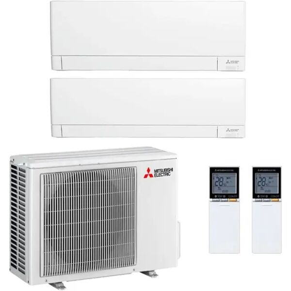 condizionatore mitsubishi msz-ay dual split 9000+12000 btu inverter r32 mxz-2f42vf a+++ wifi (mxz-2f42vf 9+12)