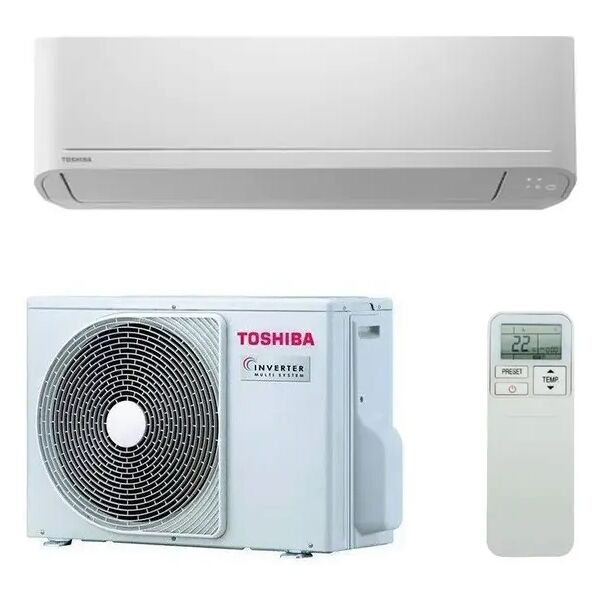 condizionatore toshiba new seiya monosplit 10000 btu inverter r32 a++ (ras-10e2avg-e+ras-b10e2kvg-e)