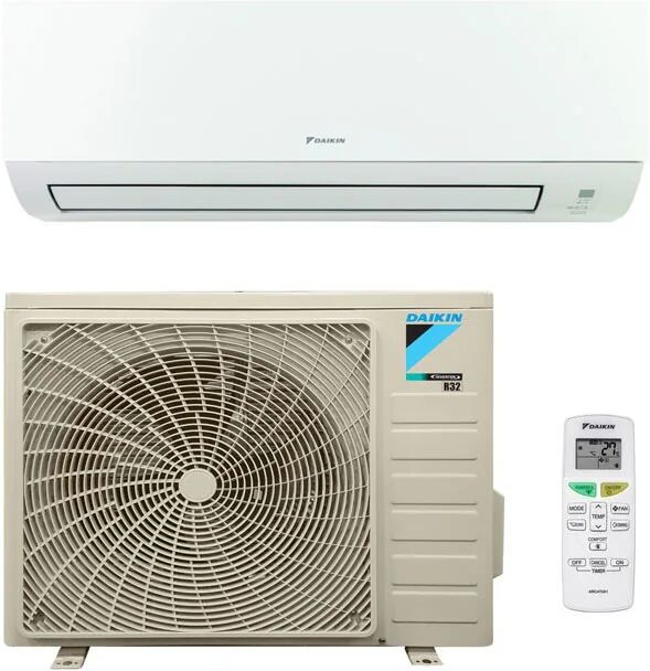 condizionatore daikin sensira 9000 btu inverter r32 a++/a+ (ftxq25amv1b+rxq25amv1b)