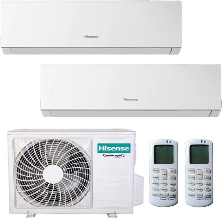 Condizionatore Hisense New Comfort Dual Split 7000+18000 Btu Inverter R32 3Amw52U4Rja A++ (3AMW52U4RJA 7+18)