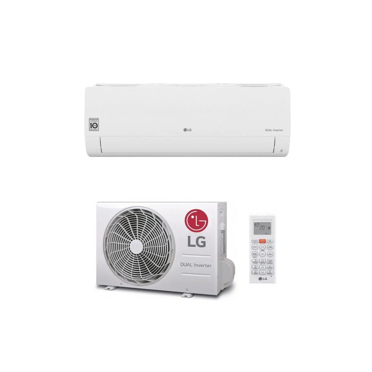 Condizionatore Lg Libero Smart Monosplit 12000 Btu Inverter R32 A++ Wifi (S12ET.UA3 + S12ET.NSJ)