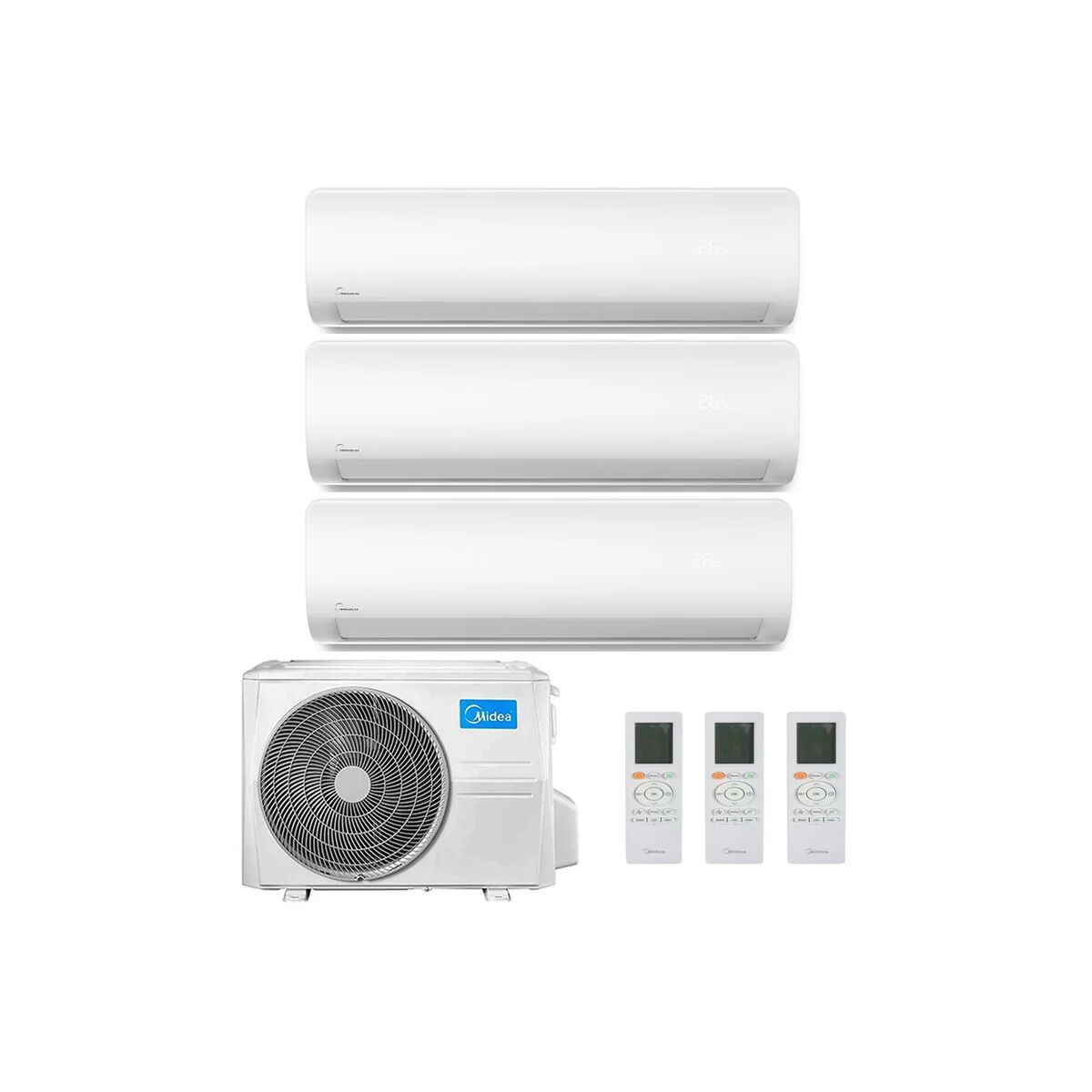 Condizionatore Midea Extreme Trial Split 9000+9000+12000 Btu Inverter R32 M3Og-21Hfn8-Q A++ Wifi (M3OG-21HFN8-Q 9+9+12)