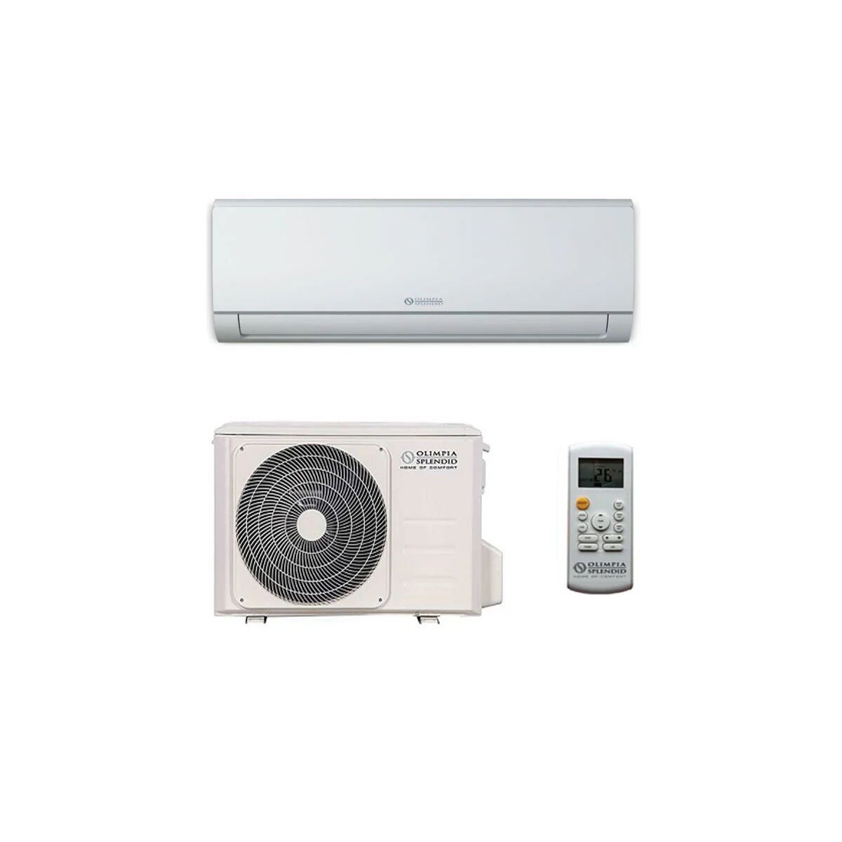 Condizionatore Olimpia Splendid Nexya S4 E Monosplit 12000 Btu Inverter R32 A++ Wifi (0S-K/SENEH12EI)