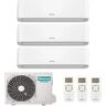 Condizionatore Hisense Energy Pro Plus Trial Split 9000+9000+9000 Btu Inverter R32 3Amw72U4Rjc A++ Wifi (3AMW72U4RJC 9+9+9)