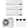 Condizionatore Samsung Windfree Elite Trial Split 9000+12000+12000 Btu Inverter R32 Aj068 A++/A+ Wifi (Windfree ELITE AJ068T 9+12+12)