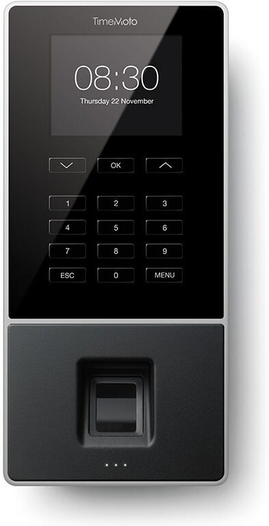 Safescan TimeMoto TM-626 Nero Gettone elettronico, Impronta digitale, Password, Scheda di prossimità AC TFT Collegamento ethernet LAN [125-0586]