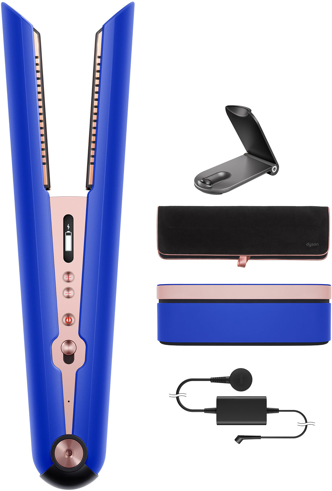 Dyson Corrale Piastra per capelli Caldo Blu 200 W 2,2 m [CORRALE BLUE/BLUSH]