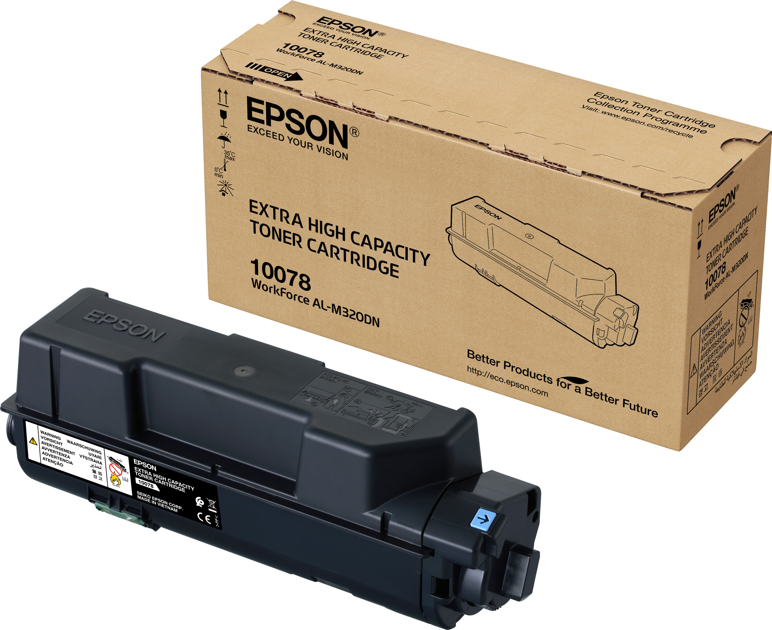 epson extra high capacity toner cartridge black [c13s110078]