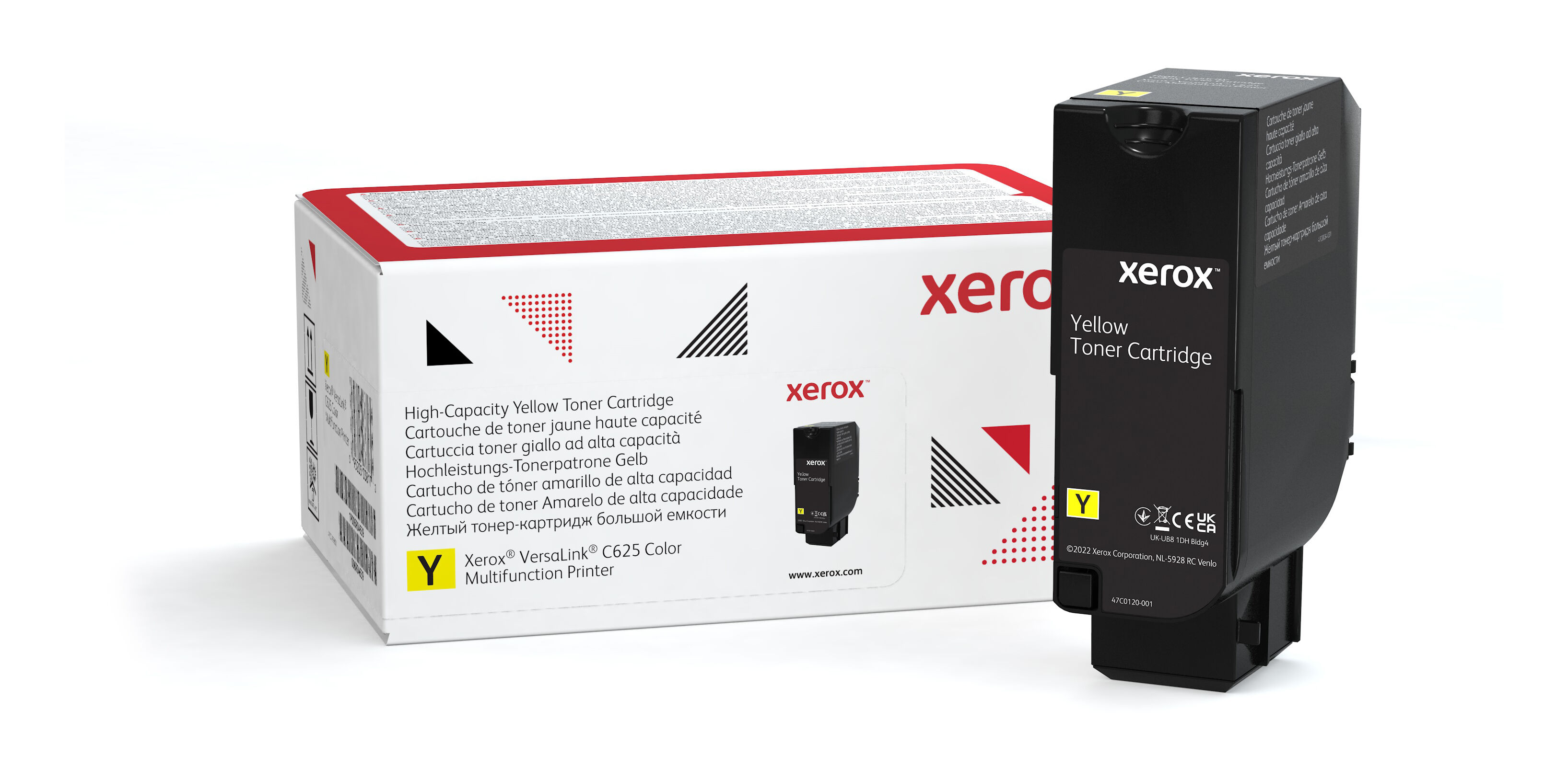 Xerox Cartuccia toner Giallo a High capacity da 16000 Pagine per Stampante multifunzione colori ® VersaLink® C625 (006R04639) [006R04639]