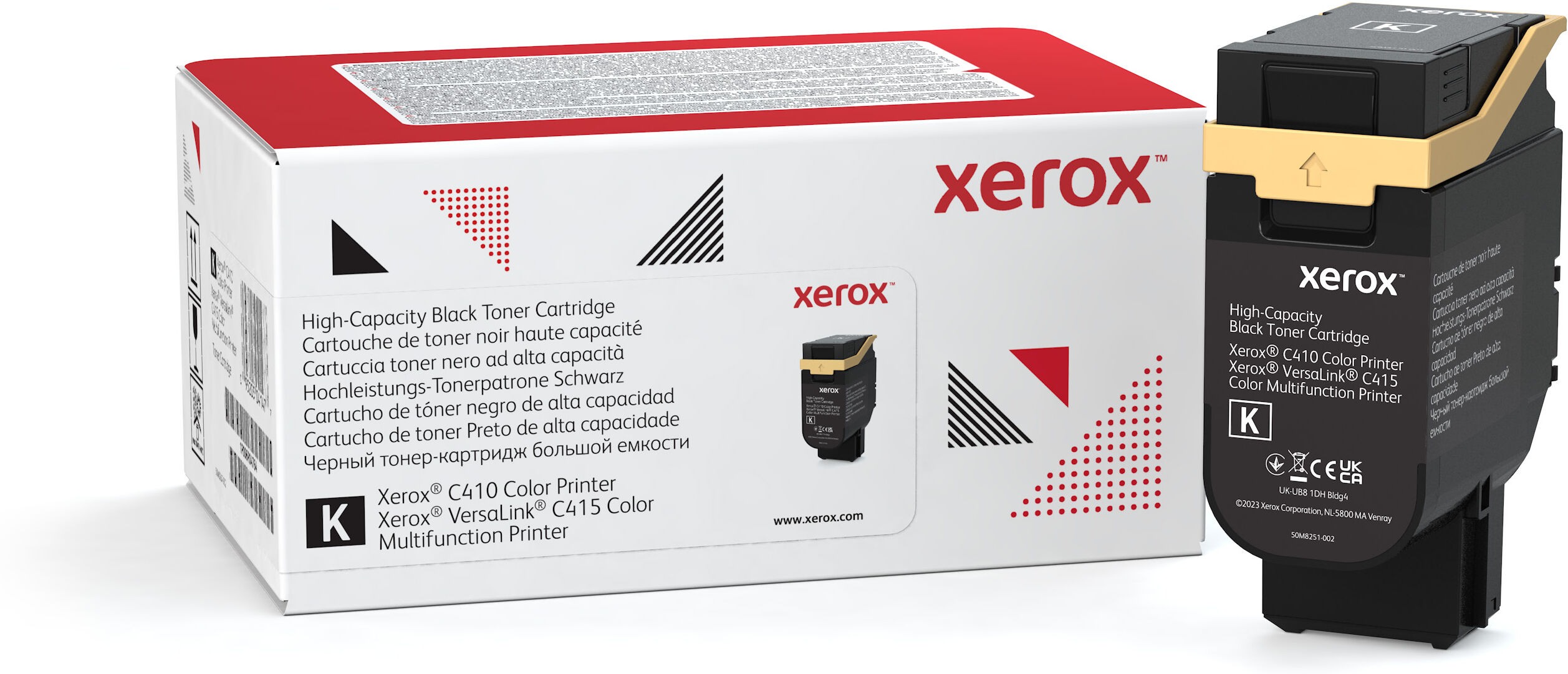 Xerox Cartuccia toner Nero a High capacity da 10500 Pagine per Stampante colori ® C410​/​multifunzione VersaLink® C415 (006R04685) [006R04685]